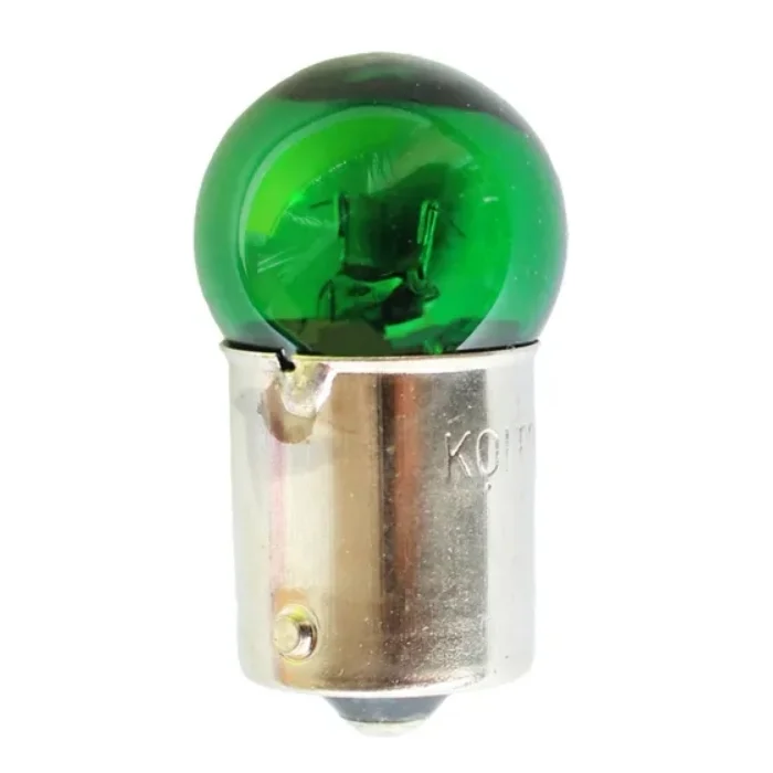 Автолампа А 24-12 10к KOITO ЗЕЛЕНАЯ 3643G Автолампа А 24-12 10к KOITO ЗЕЛЕНАЯ 3643G