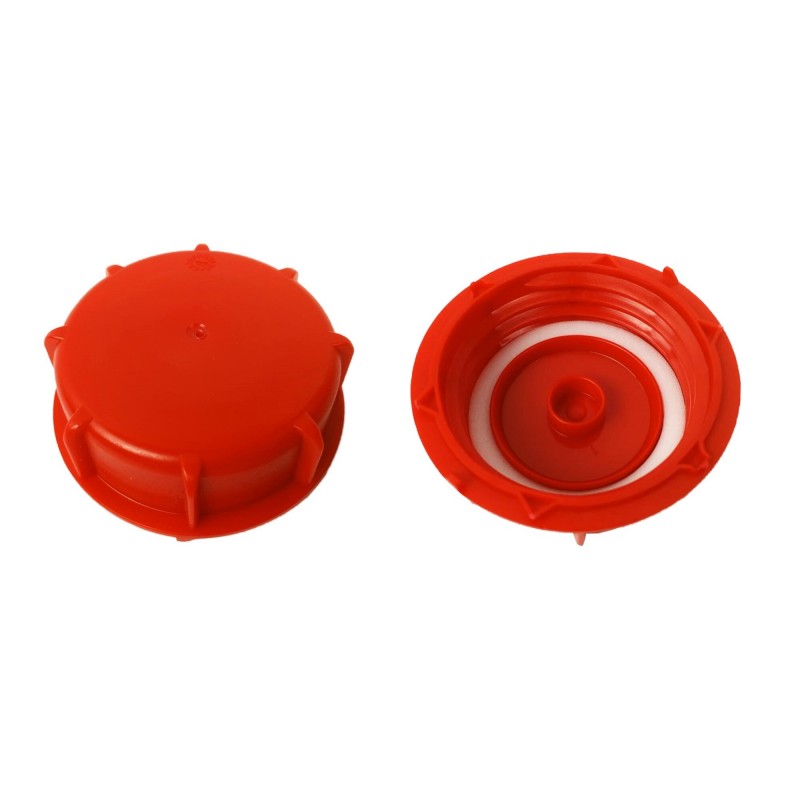 Крышка топливного бачка ПЖД без клапана КРАСНЫЙ Крышка топливного бачка ПЖД без клапана КРАСНЫЙ