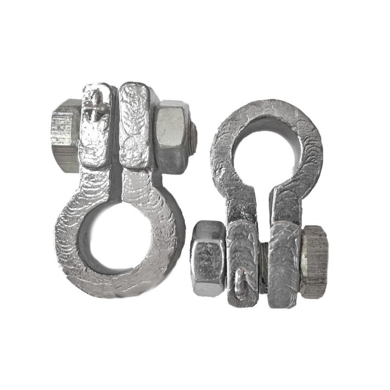 Клемма АКБ свинцовая ПРОСТАЯ (1 болт) 