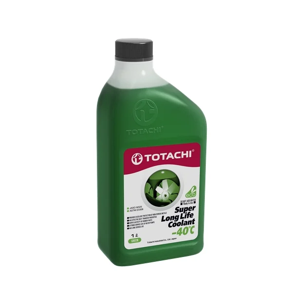 Антифриз TOTACHI Super Long Life Coolant Green -40 1 л. зеленый 41601 Антифриз TOTACHI Super Long Life Coolant Green -40 1 л. зеленый 41601