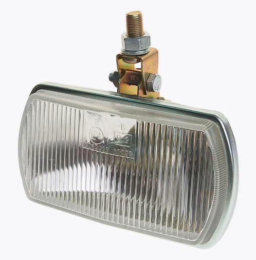Фара п/туман ФГ-152АВ БЕЛАЯ без крышки клемма 24В ОСВАР ФГ-152АВ