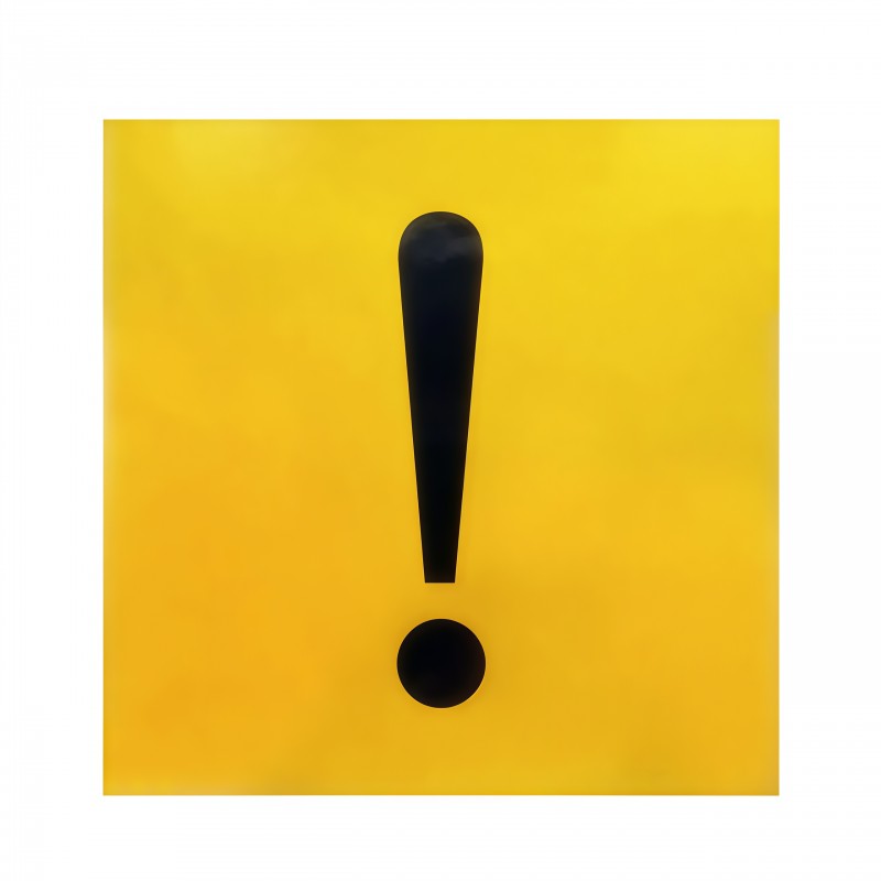 Наклейка "!" (начинающий водитель) 50*50 Наклейка "!" (начинающий водитель) 50*50