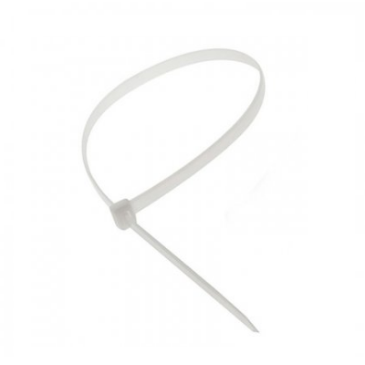 Стяжка нейлоновая 3,6*250 белая (100шт) 