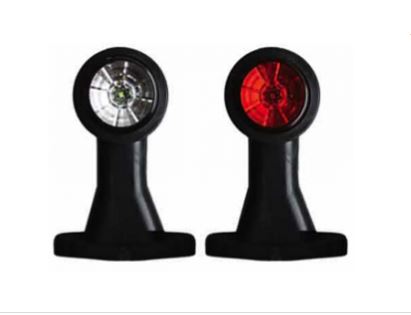 Фонарь габаритный ФГ-13-04 LED БЕГУЩИЕ ОГНИ 24В креп. 2 отвер. 30к # ФГ-13-04LED